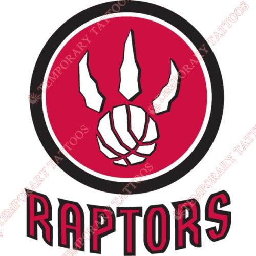 Toronto Raptors Customize Temporary Tattoos Stickers NO.1204